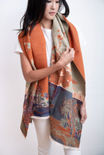 Load image into Gallery viewer, Peony Shawl (Persimmon)
