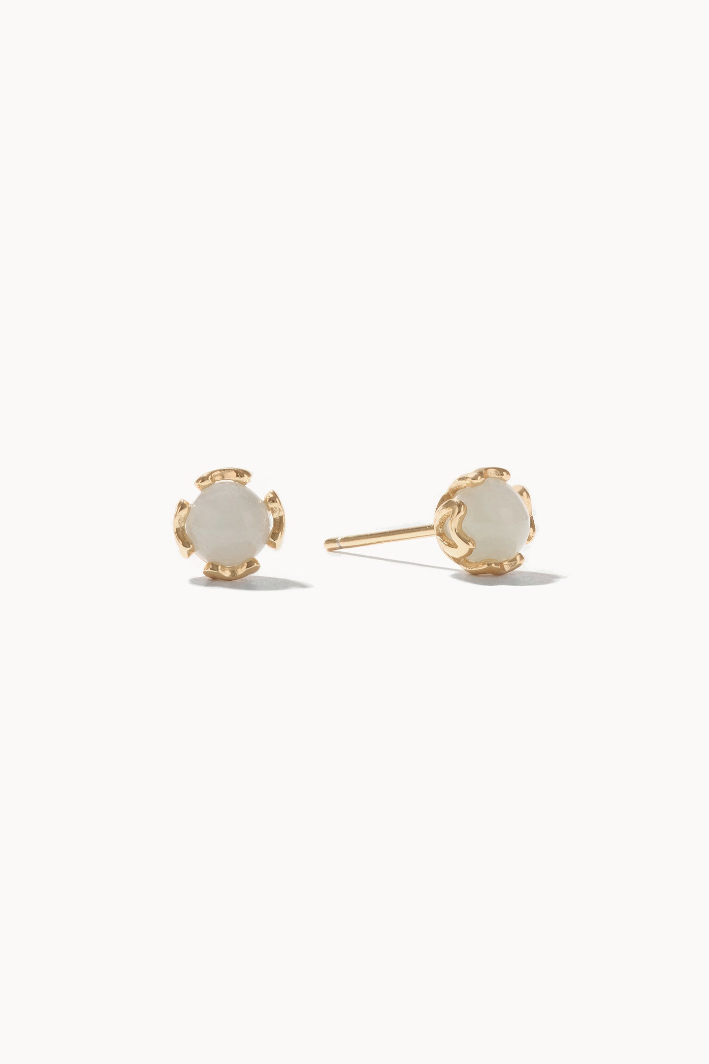 Moonstone Studs